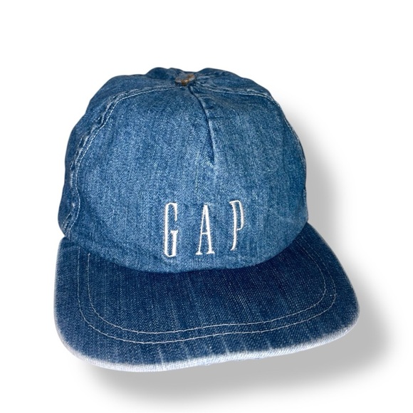 Vintage GAP Blue Denim Cap - Picture 1 of 12